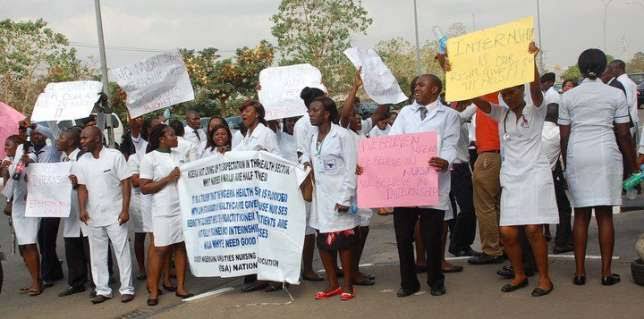Nurses declare 3- day warning strike in Lagos