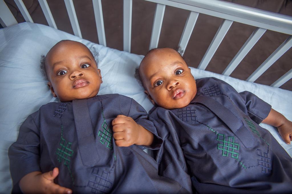 Nwuke Twins,Nolan,Noah go to church