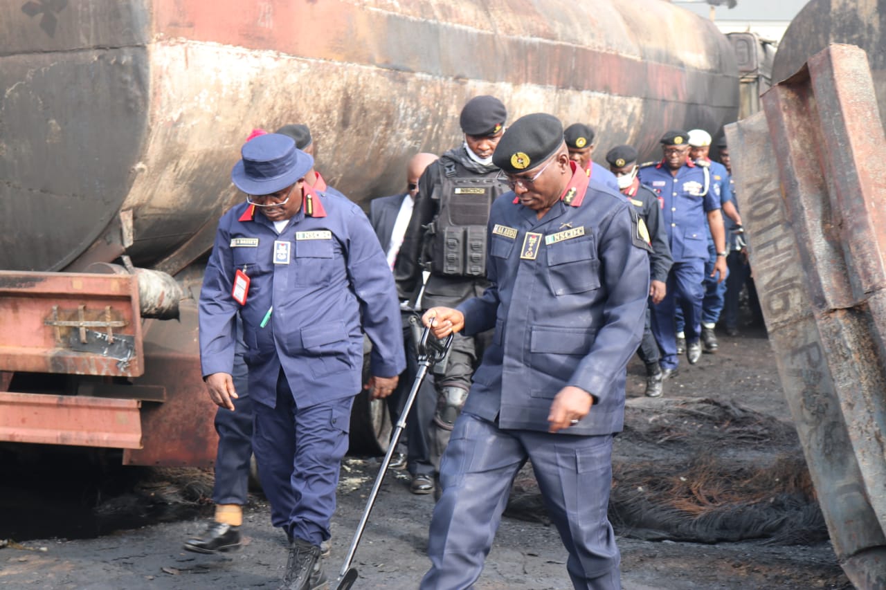 NSCDC COMMANDANT GENERAL ASSURES SAFETY FOR IRIEBE COMMUNITY, CHARGES OFFICERS TO FIGHT VANDALISM WITH UTMOST DOGGEDNESS.