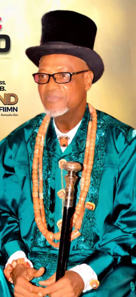 Funeral activities for Rumuola Monarch, Eze Rowland Ene Amadi begin on Tuesday 5th April,2022.