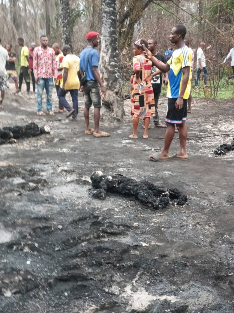 Egbema Fire: NOSRA says incident happened on illegal bunkery site.
