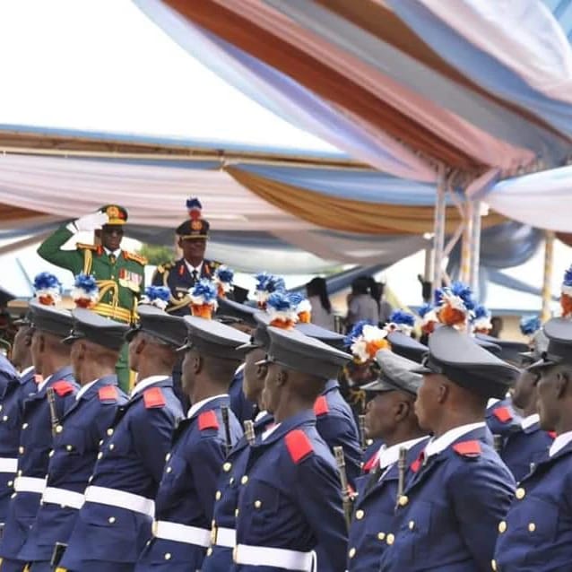 Nigeria Air Force Boosts Strength With Additional Recruits and Branch Commissioned Officers.