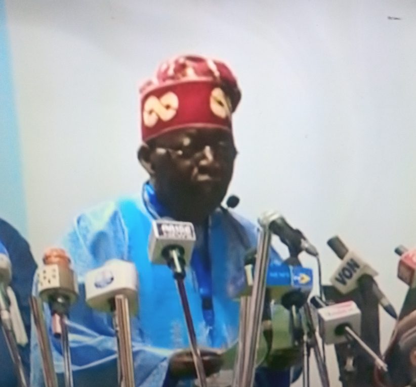 Breaking: Tinubu wins APC  landmark Presidential primaries.