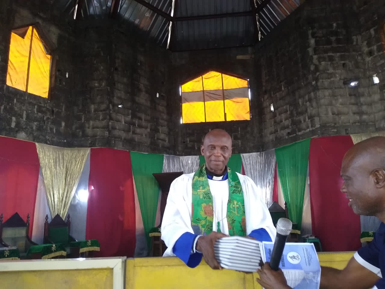 Okrika Language Audio Bible Recording Completed.