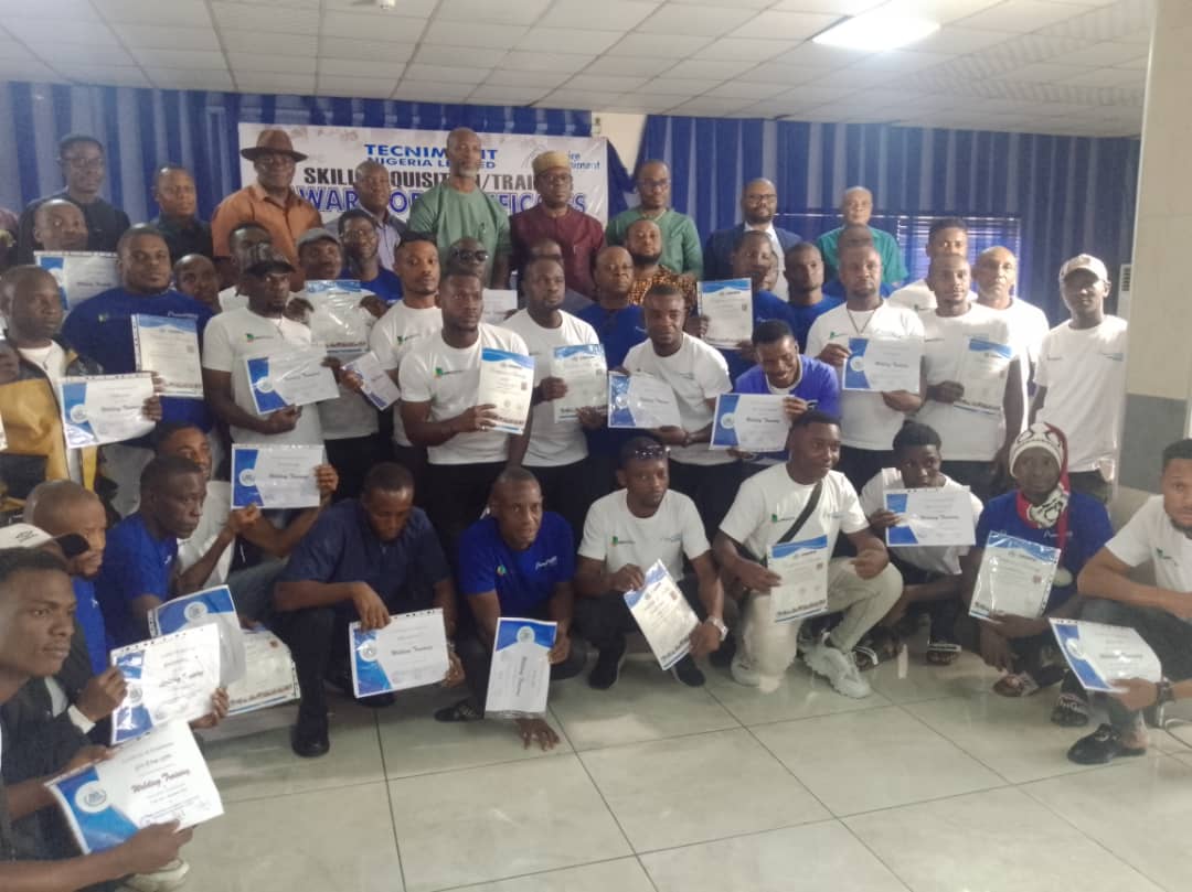 PHRC,TCM train 40 Rivers youths in Maritime skills.