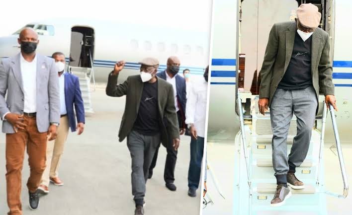 BREAKING: Tinubu defies death wishes, returns.
