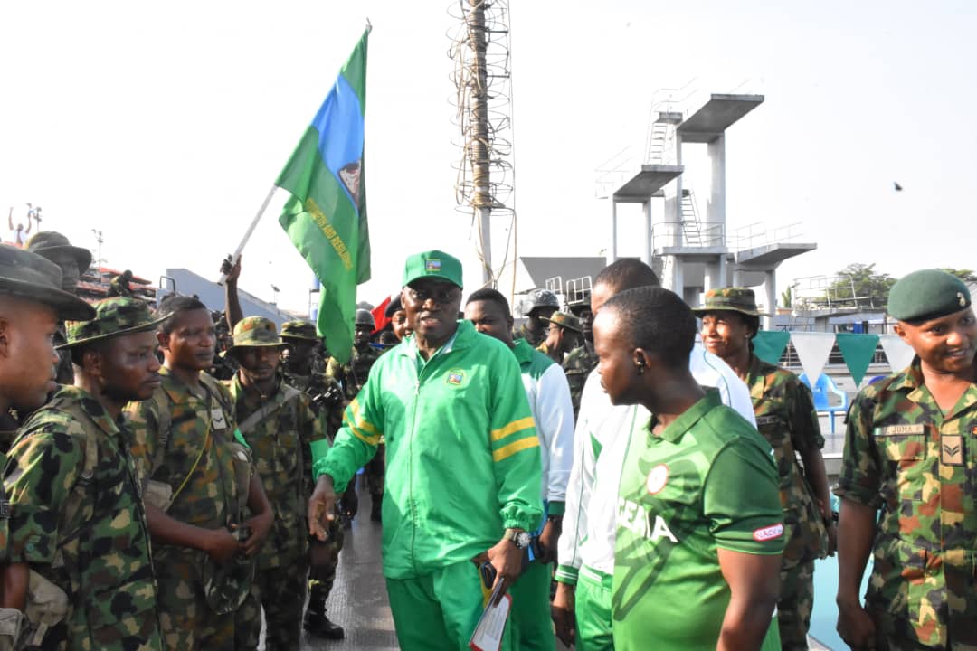 Nigeria’s Army Chief Flags Off Combat Swimming Competition, Tasks Participants To Use Enhanced Skills To Improve Riverine Operations.