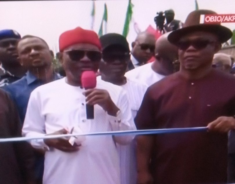 Wike to Amaechi : We have used projects to demystify you.