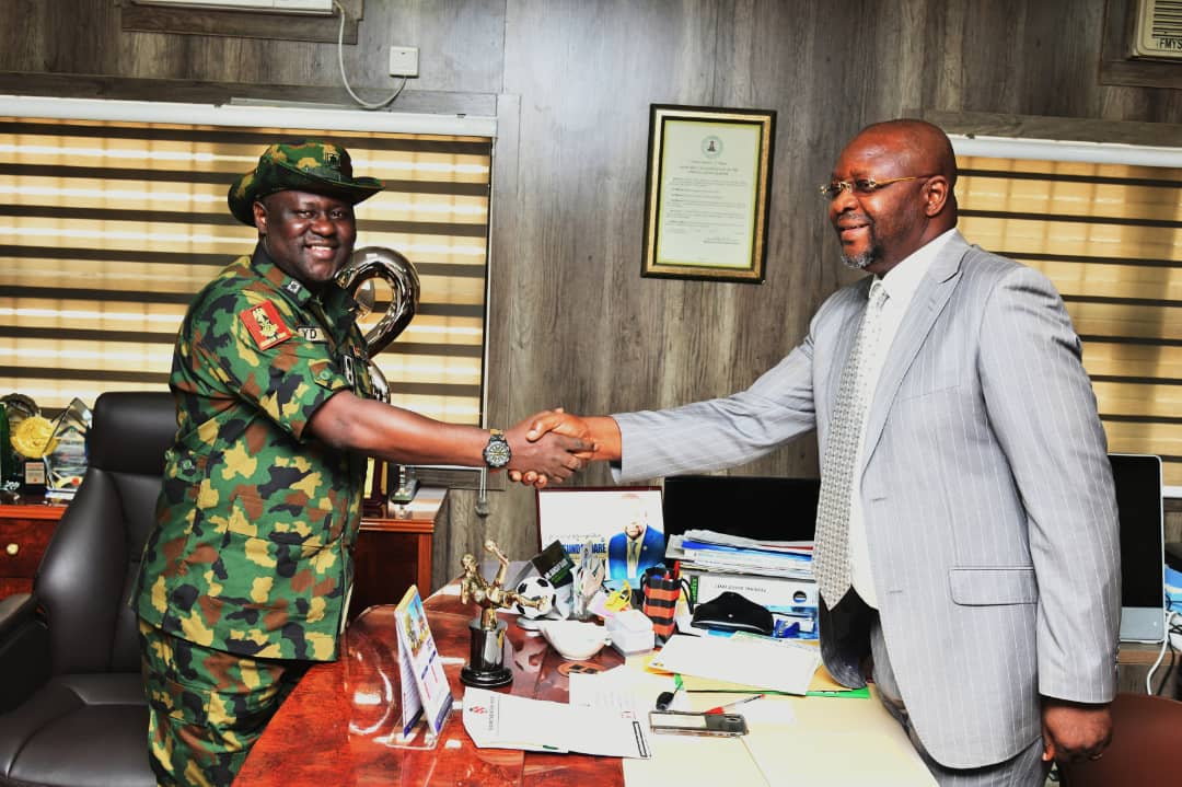 Nigeria’s Sport and Youth Development Minister Receives New Director General, NYSC.