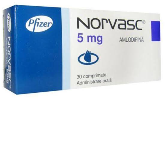 JUST IN: NAFDAC Warns against Norvasc 5mg tablets use.