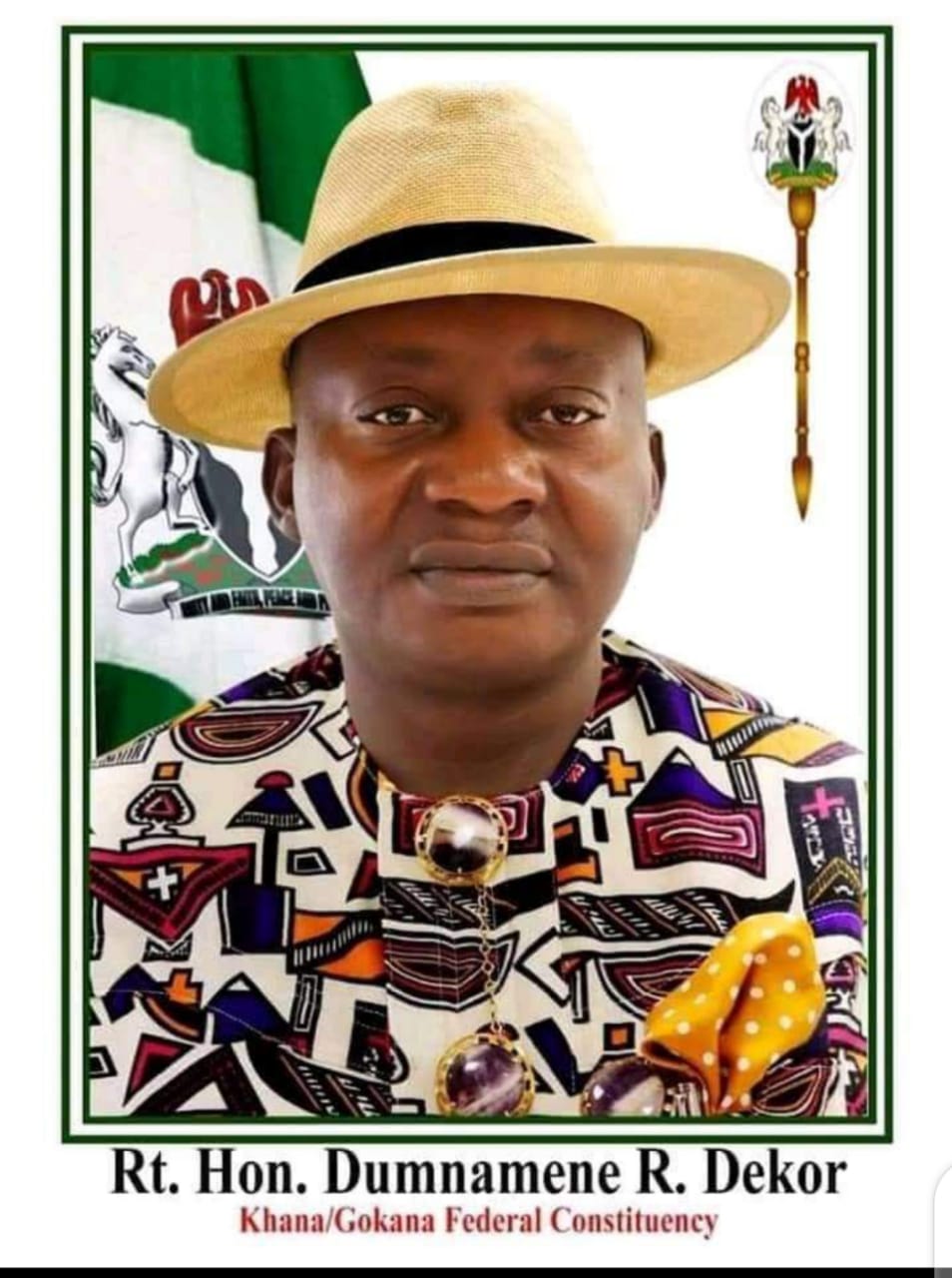 I Will Not Disappoint My Constituents, Dekor Reassures Ogoni People.