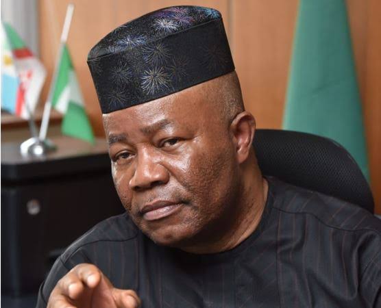 Breaking: Godswiill Akpabio elected Senate President.