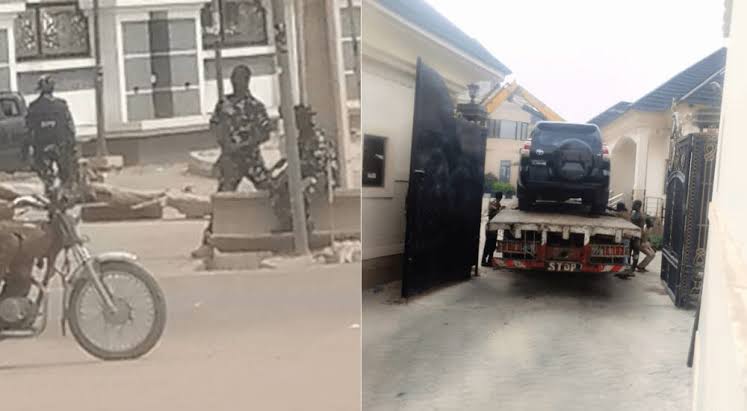 Police Raid Ex Zamfara Governor’s House, Impound Four Vehicles.