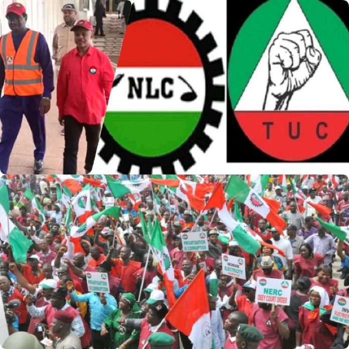 NLC, TUC COMMEND NIGERIANS OVER PROTEST; YOU HAVE SPOKEN LOUDLY.