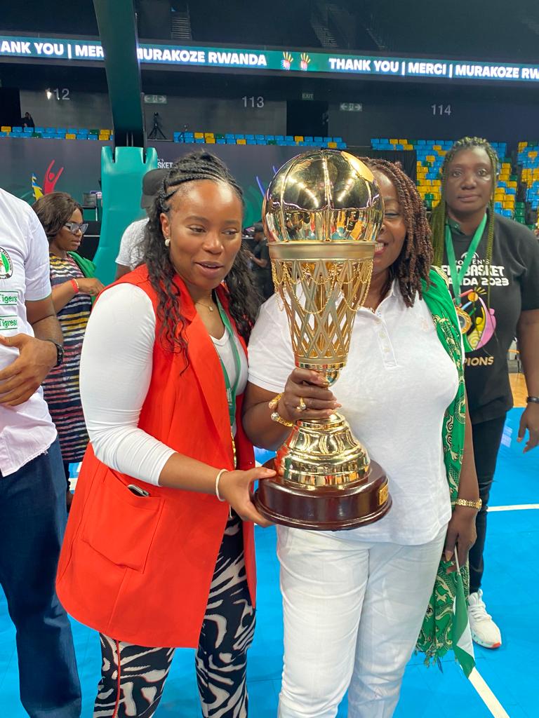 Photo News:Rena Wakama, D’Tigress Head Coach at Reception in Abuja