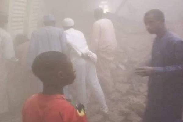 Breaking :Mosque collapses on worshipers in Zaria killing 4