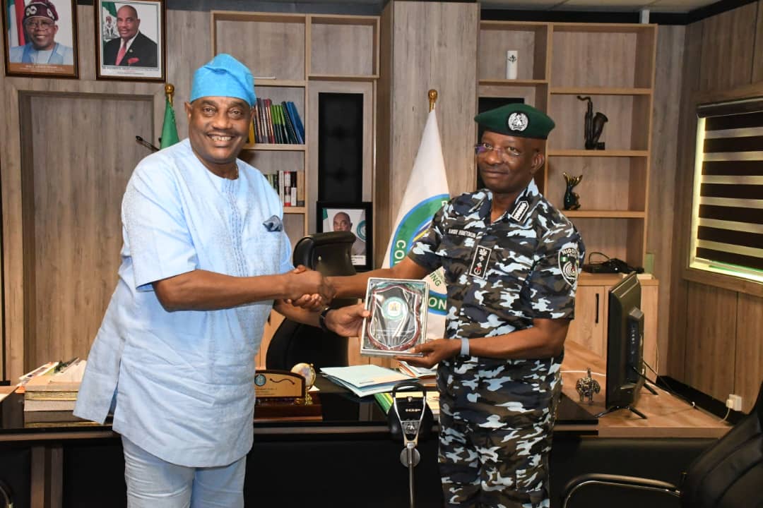 PSC CHAIRMAN CONGRATULATES IGP ON CONFIRMATION; Impressed By His Passion, Enthusiasm and Energy.