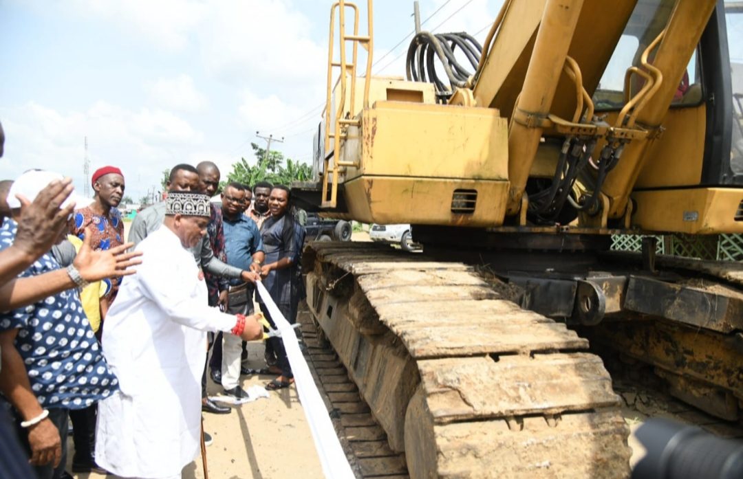 NDDC Flags Off Construction of 18-Km Owaza-Uzuaku Road in Abia.