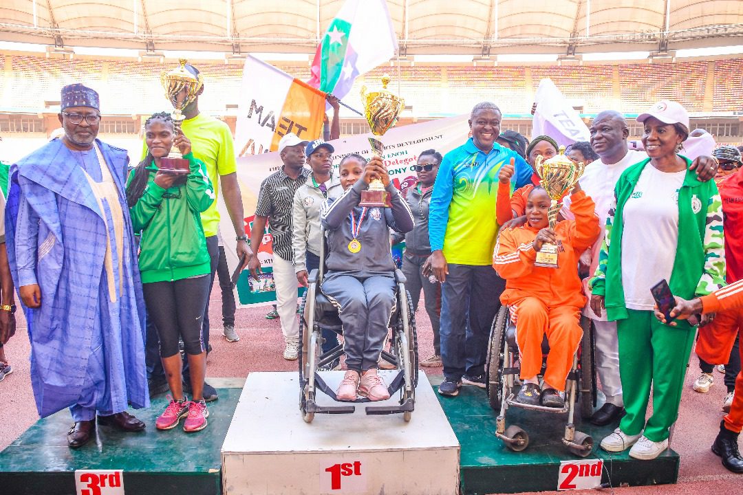 SPORTS MINISTER DECLARES THE 2ND EDITION OF THE NATIONAL PARA GAMES CLOSE, AS BAYESLA STATE EMERGES CHAMPION.