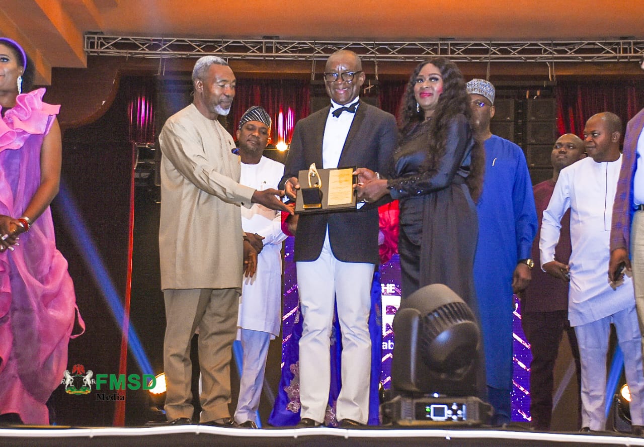 Sports Minister Bags Africa Sustainability Man Of The Year Award.