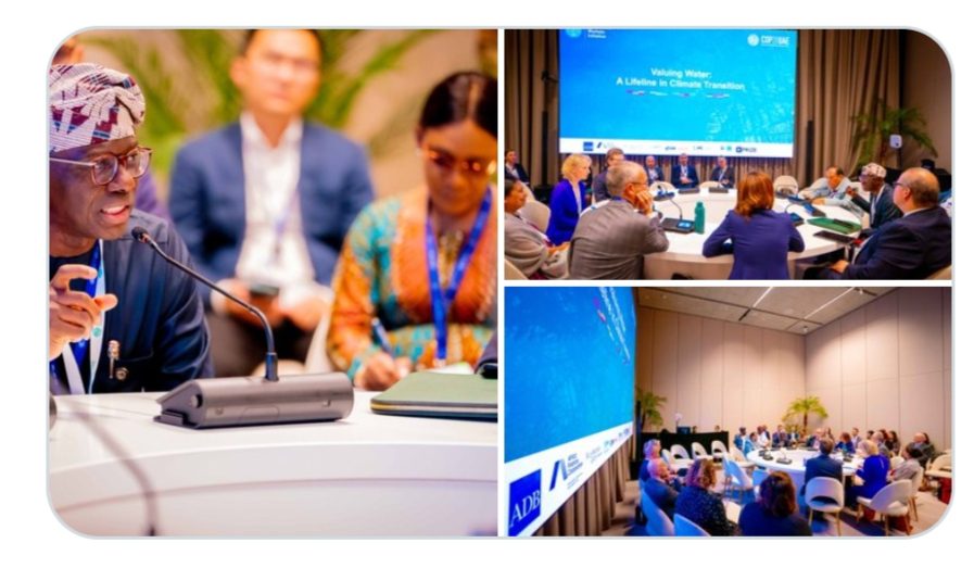 Lagos Water Shortage:Sanwo – Olu wants Global Support for long -term funding.