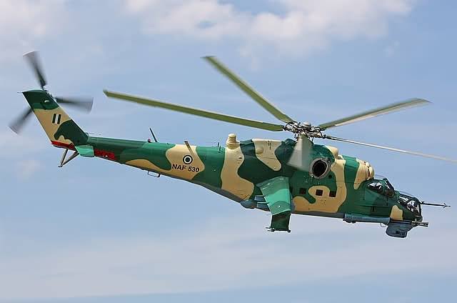 Tragedy Averted As NAF Helicopter Crash lands,Explodes in Port Harcourt With No  Fatalities .