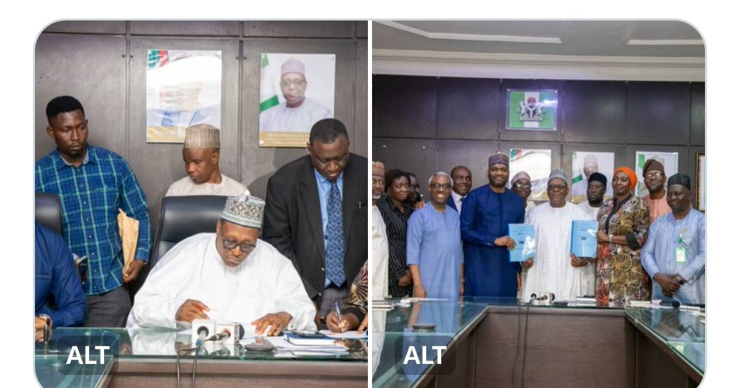FG SIGNS MoU WITH NSIA TO PROCURE CANCER EQUIPMENTS.