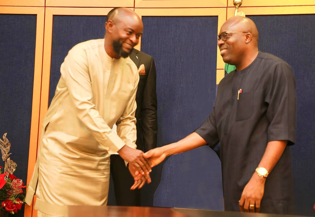 GOV FUBARA HAILS FINIDI’S CHOICE AS SUPER EAGLES’ HEAD COACH.