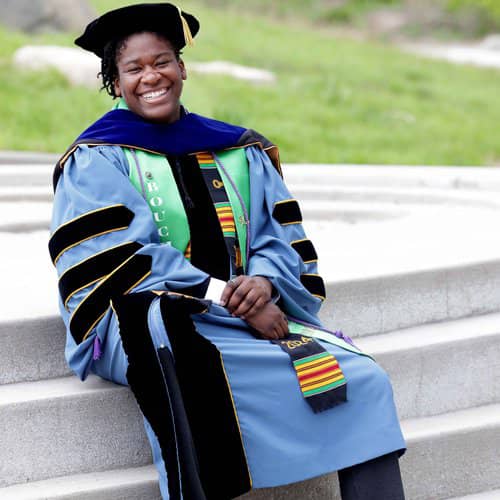 Nigerian Emerges First Black Woman To Bag PhD in Robotics At Michigan Varsity.