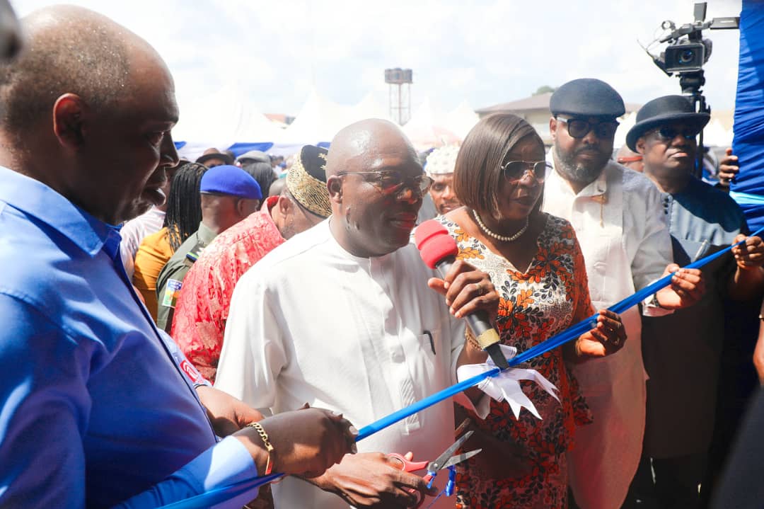 FUBARA INAUGURATES NEW ELECTRICAL,ELECTRONICS MARKET,