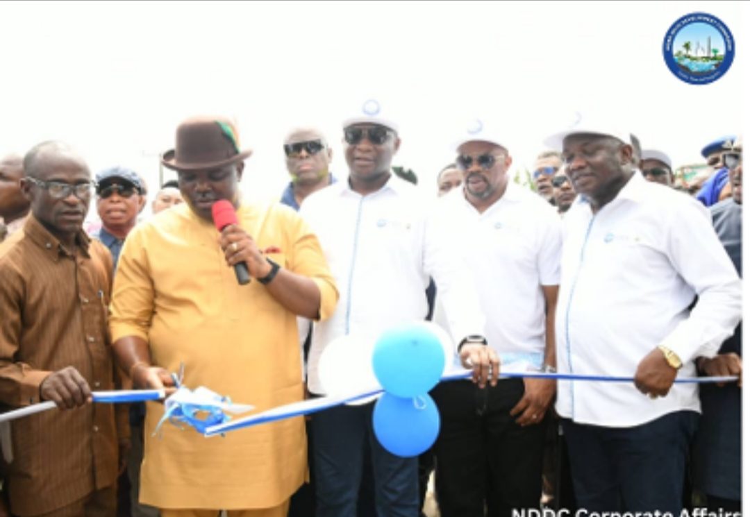 Gov Otti Hails NDDC, Commissions Abia-Akwa Ibom Link Road.