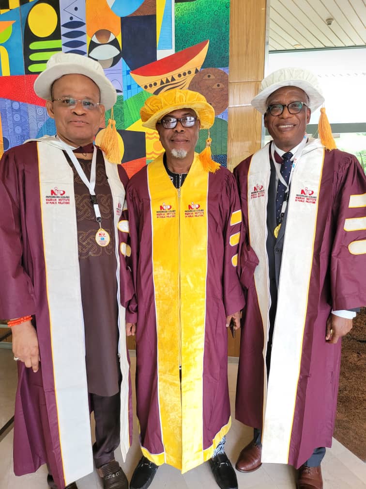 Nigeria’s Institute of Public Relations Governing Council Honours Richard Ikiebe, Eboigbe, Akiotu & Two Former Ministers As Fellows