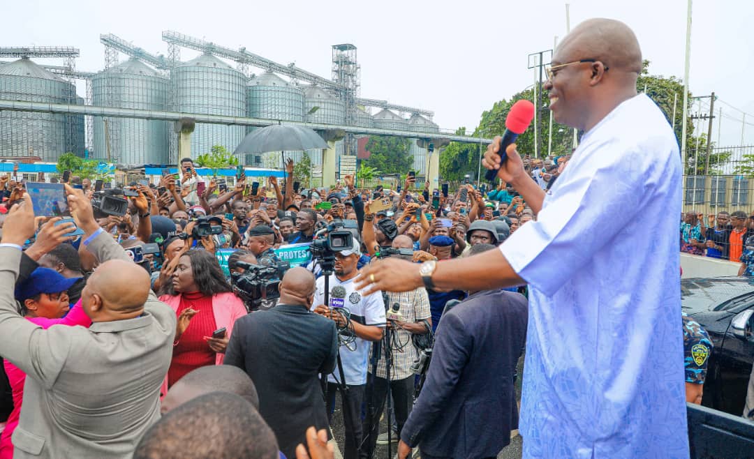 NATIONWIDE PROTEST: LIFE’LL BE BETTER AFTER THIS PHASE OF HARDSHIP – GOV FUBARA