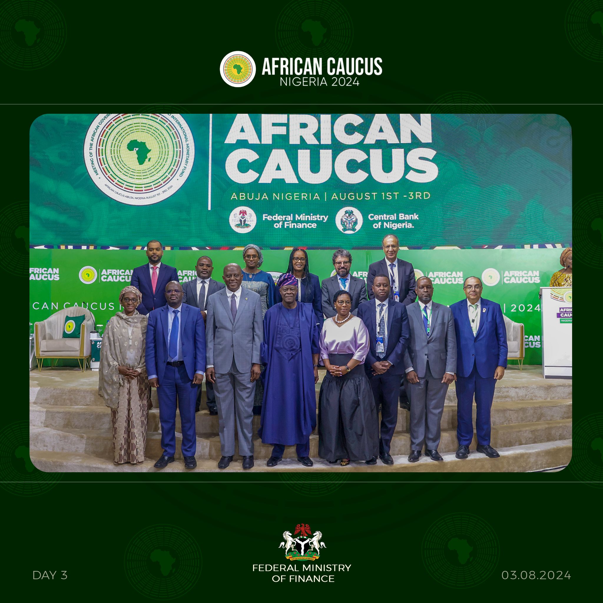 2024 African Caucus Meeting Ends in Nigeria With Call on IMF & World Bank To Support Member Countries.
