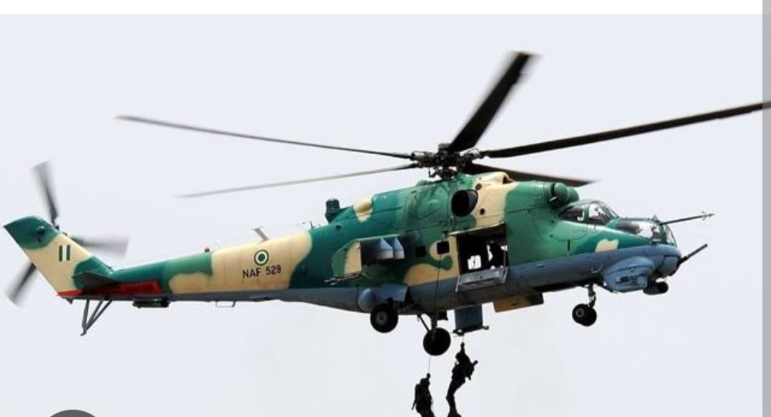 Nigerian Air force Destroys 13 Illegal Refining Sites in Niger Delta.