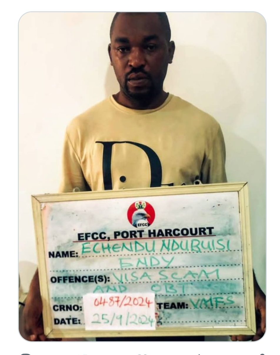 N9m Visa Scam:EFCC Arraigns Company’s MD On Three -Count Charges.
