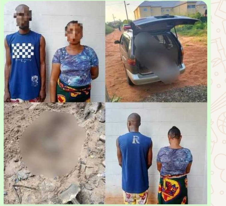 Man Kidnap, Murder And  Bury 70-year-old Relative in Shallow Grave, Enugu Police Arrest Culprits.