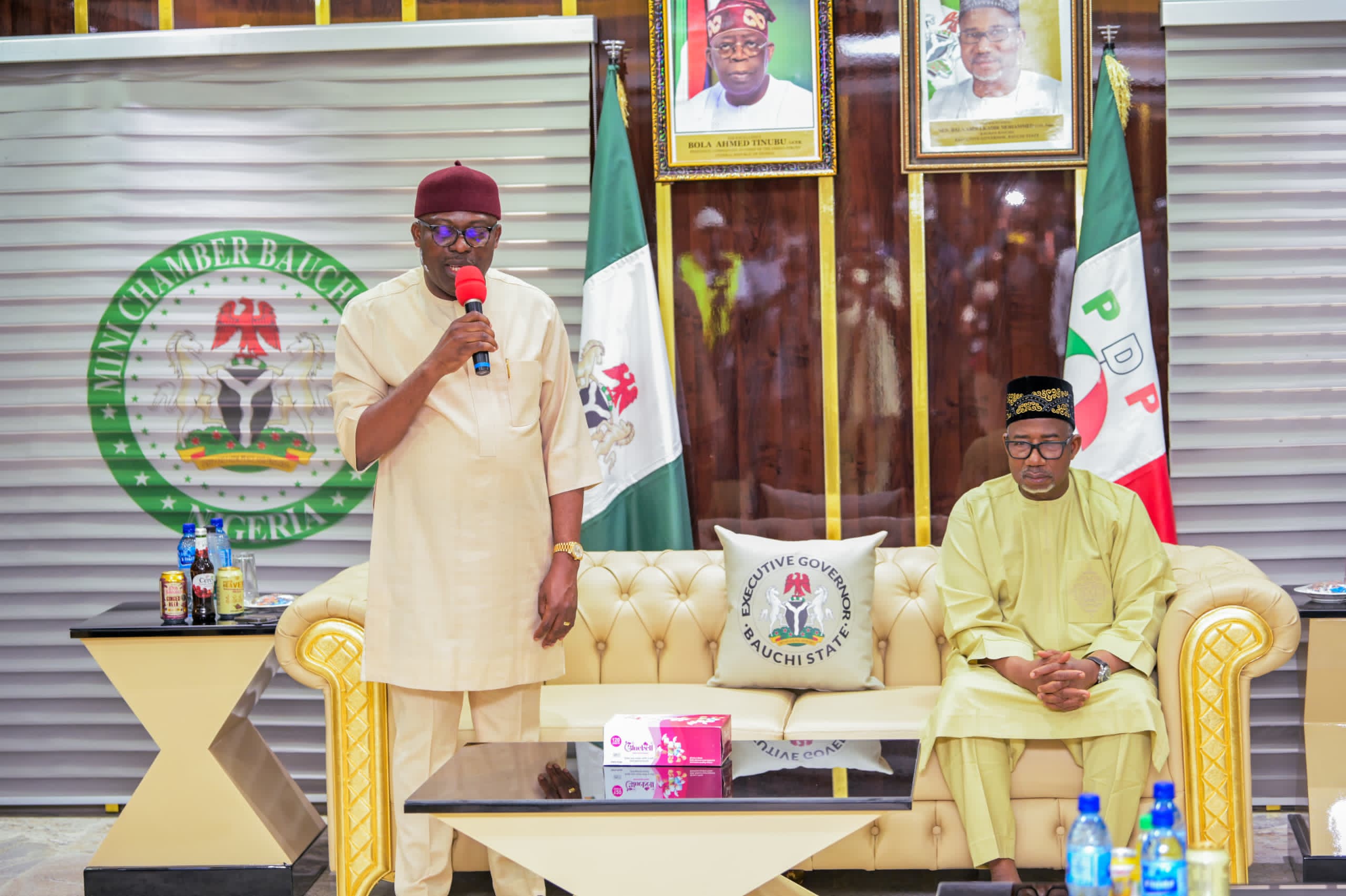 GOV FUBARA PAYS BAUCHI GOV CONDOLENCE VISIT