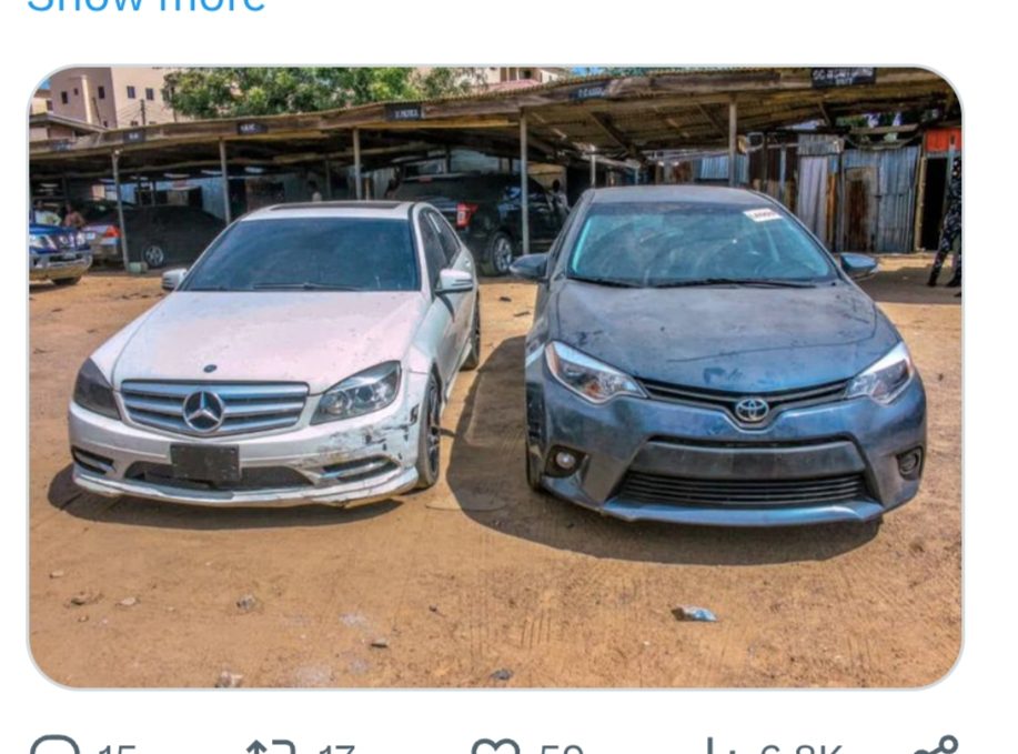 POLICE IN KANO RECOVER 2 MOTOR VEHICLES REPORTED STOLEN THROUGH e-CMR PLATFORM.
