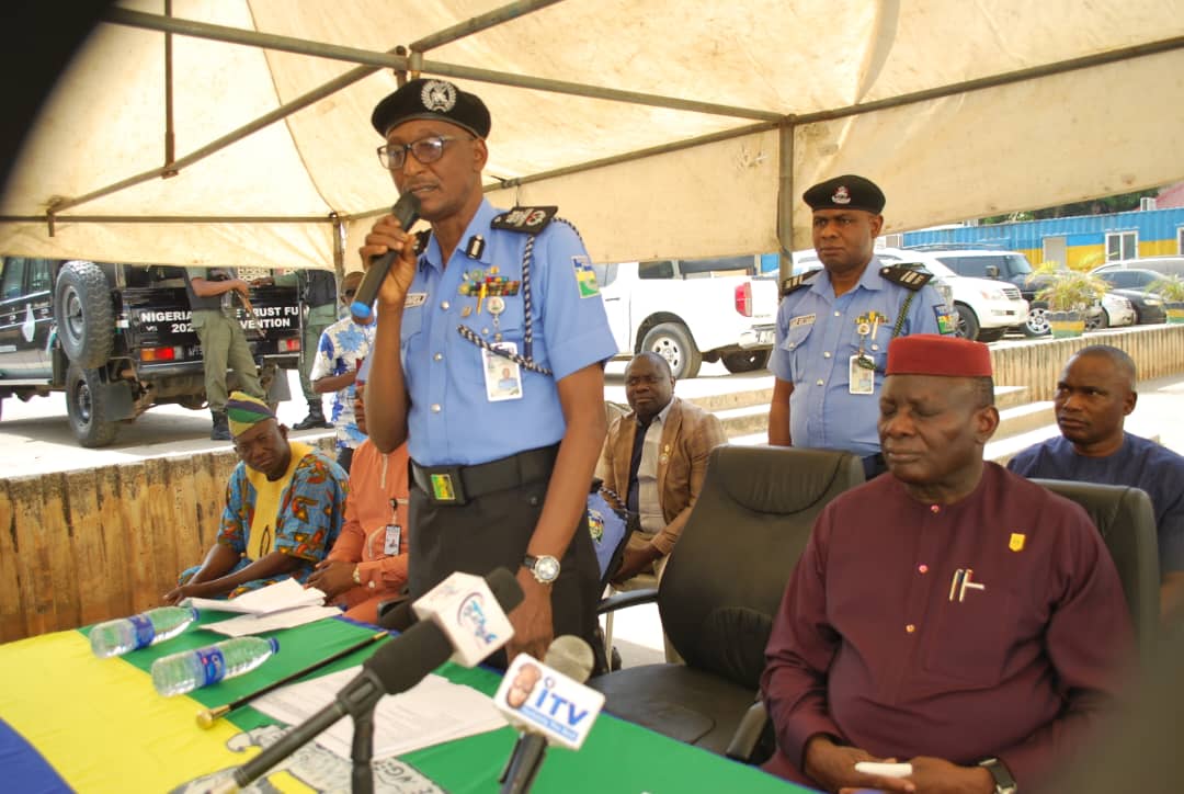Change of Baton @Zone 7 Police Hdqtrs : AIG Benneth Igweh To AIG Mohammed Gumel.