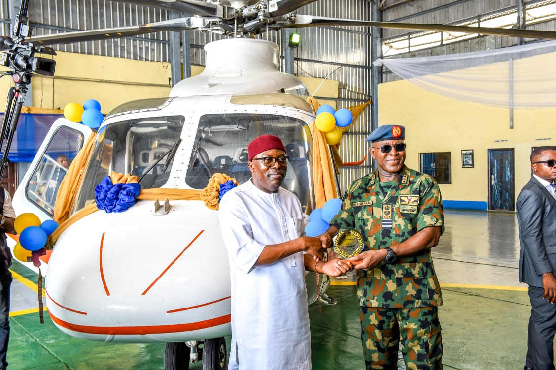 WE’RE DONATING HELICOPTER TO NAF TO ENHANCE NIGERIA’S SECURITY, ECONOMIC REBOUND – GOV FUBARA