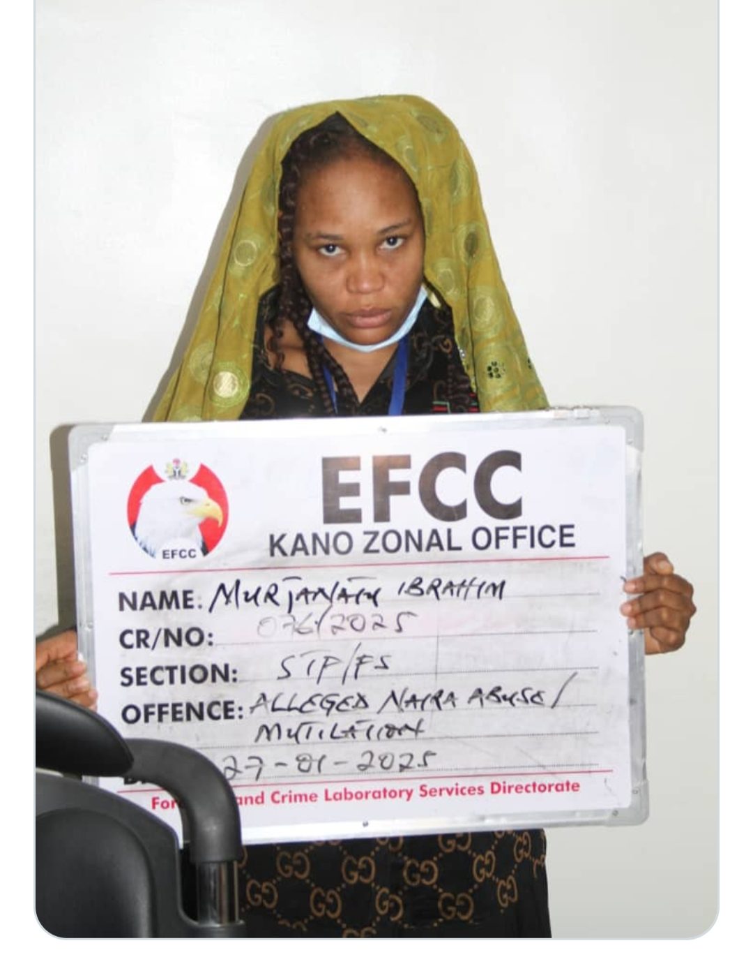 EFCC Arrests Kano TikTok Influencer, Murja Kunya for Alleged Naira Abuse.