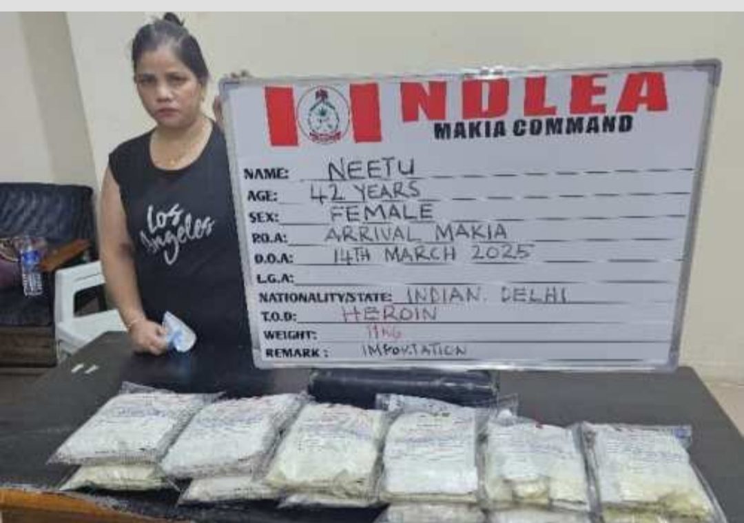 JUST IN:NDLEA Arrests Indian Lady With Heroine: Recovers Tramadol Pills, Cocaine, Skunk In Kano, Lagos Raids.