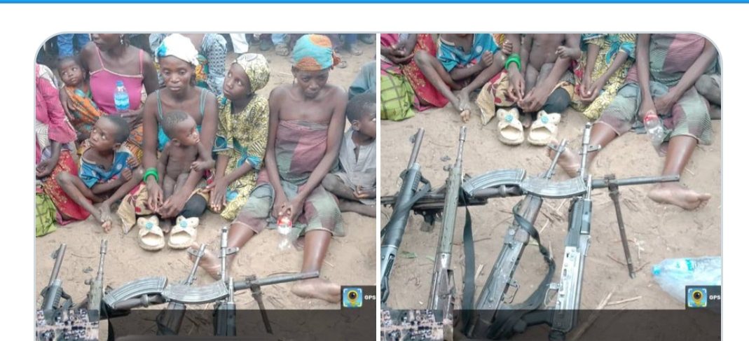 NIGERIAN ARMY SECURES SURRENDER OF ARMS AND RELEASE OF KIDNAPPED PERSONS IN KATSINA STATE.