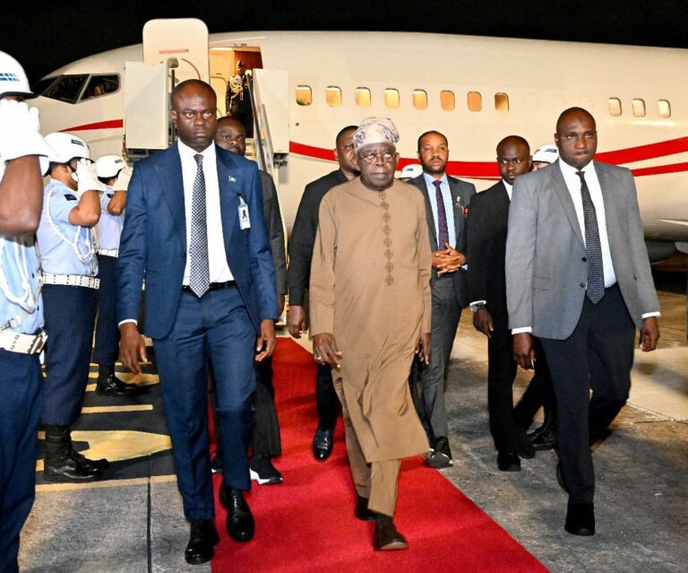 Tinubu in Brazil For BRICS Summit