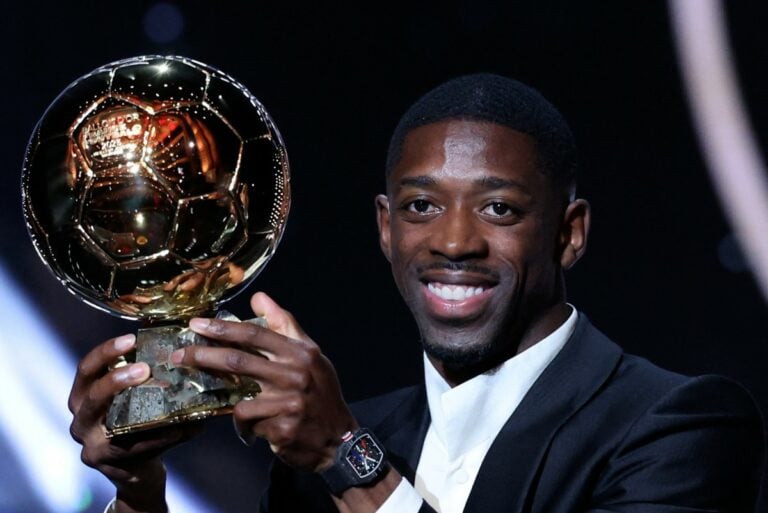 French Forward Dembele Wins 2025 Ballon d’Or Award