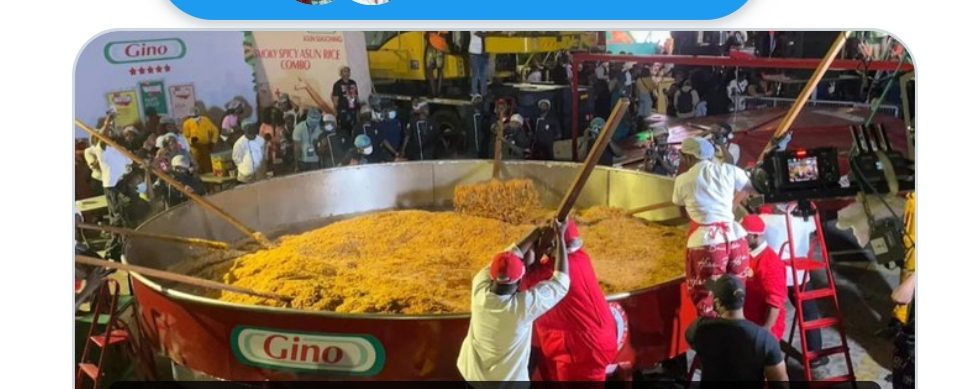 Jollof Rice:Guinness World Records Confirms Hilda Baci As New World Record Setter