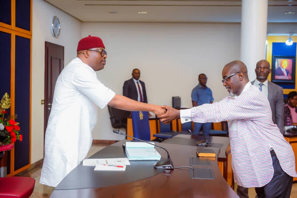 Gov. Fubara Lauds New Permanent Secretary For Genuine Commitment To Service,Says Erring Officials During Emergency Rule Will be held Accountable