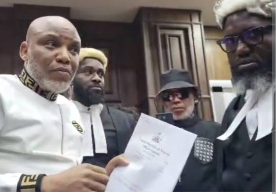NNAMDI KANU; ALL SENIOR ADVOCATES WITHDRAW FROM CASE