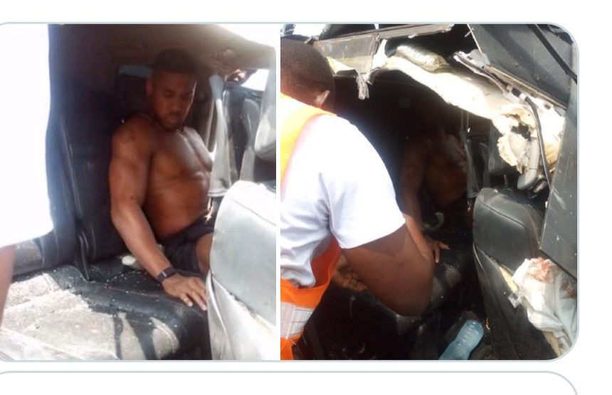 Breaking: Popular Boxer, Anthony Joshua involved in Road Crash